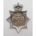 Derbyshire Constabulary Helmet Plate - Queen's Crown