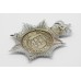 Derbyshire Constabulary Helmet Plate - Queen's Crown