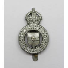 Lincoln City Police Cap Badge - King's Crown