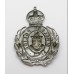 St. Helen's Police Helmet Plate - King's Crown