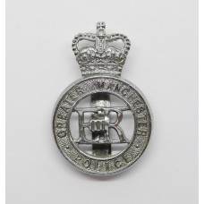 Greater Manchester Police Cap Badge - Queen's Crown