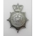 PB-3229 County Borough of Bolton Police Helmet Plate - Queen's Crown