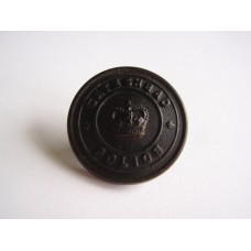 Gateshead Police Button - Queen's Crown