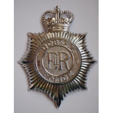 Dorset Police Helmet Plate - Queen's Crown