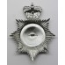 Norwich City Police Helmet Plate - Queen's Crown