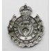 Leeds City Police Wreath Cap Badge - King's Crown