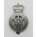 East Riding of Yorkshire Constabulary Cap Badge - Queen's Crown