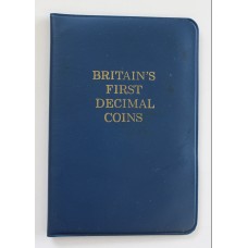 1971 Britain's First Decimal Coins Set
