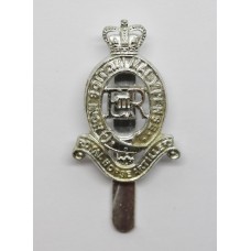 Royal Horse Artillery Anodised (Staybrite) Cap Badge - Queen's Crown