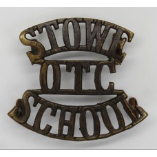 Stowe School O.T.C. (STOWE/O.T.C./SCHOOL) Shoulder Title