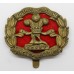 South Lancashire Regiment WW1 All Brass Economy Cap Badge