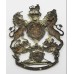 Victorian Aberdeen City Artillery Officer's Silver Plated Helmet Plate