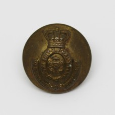 Victorian Yorkshire Dragoons Brass Button (Large)