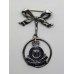 Royal Army Ordnance Corps (R.A.O.C.) Enamelled Sweetheart Brooch - King's Crown