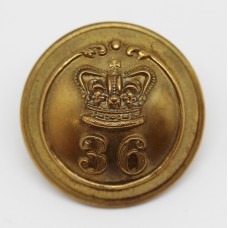 Victorian 36th (Herefordshire) Regiment of Foot Officer's Button (Large)