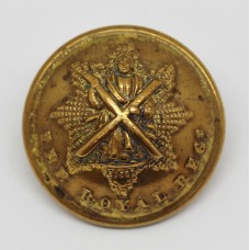 Victorian 1st (The Royal Scots) Regiment of Foot Officer's Button (Large)