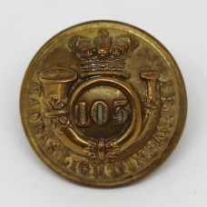 Victorian 105th (Madras Light Infantry) Regiment of Foot Officer's Button (Large)