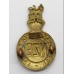 New Zealand Engineers Cap Badge - King's Crown