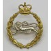 King's Own Royal Border Regiment Officer's Cap Badge - Queen's Crown