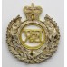 Royal Engineers Officer's Dress Cap Badge - Queen's Crown