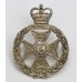 Royal Green Jackets Officer's Hallmarked Silver Cap Badge