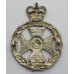 Royal Green Jackets Officer's Hallmarked Silver Cap Badge