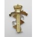 Royal Electrical & Mechanical Engineers Anodised (Staybrite) Cap Badge - Queen's Crown