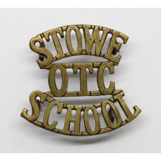 Stowe School O.T.C. (STOWE / OTC / SCHOOL) Shoulder Title