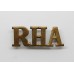 Royal Horse Artillery (R.H.A.) Shoulder Title