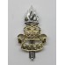 Royal Army Educational Corps (R.A.E.C.) Anodised (Staybrite) Cap Badge - Queen's Crown