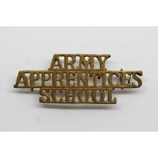 Army Apprentices School Shoulder Title