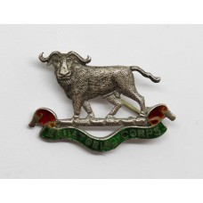 Equatorial Corps (Sudan Defence Force) Silver & Enamel Sweetheart Brooch