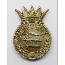 Victorian Royal East Middlesex Militia Glengarry Badge