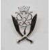 7th Gurkha Rifles Anodised (Staybrite) Cap Badge