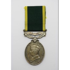 George VI Territorial Efficiency Medal - Bandsman C. Clothier, 2nd Bn. Monmouthshire Regiment