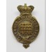 Victorian Queen's Westminster Rifle Volunteers Glengarry Badge