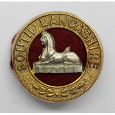 South Lancashire Regiment Helmet Plate Centre