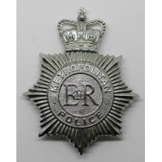 Metropolitan Police Helmet Plate- Queen's Crown