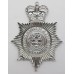 Derby County & Borough Constabulary Helmet Plate - Queen's Crown