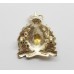 Royal Canadian Mounted Police Anodised (Staybrite) Collar Badge - Queen's Crown