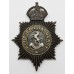 Kent Constabulary Night Helmet Plate - King's Crown