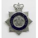 North Yorkshire Police Senior Officer's Enamelled Cap Badge - Queen's Crown