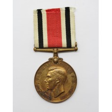 George VI Special Constabulary Long Service Medal - Section Officer Wilfred G. James