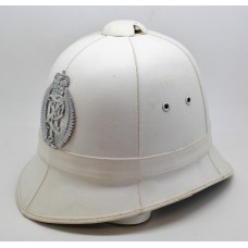 New Zealand Police White Summer Helmet