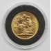 1918 P George V 22ct Gold Full Sovereign Coin (Perth Mint)